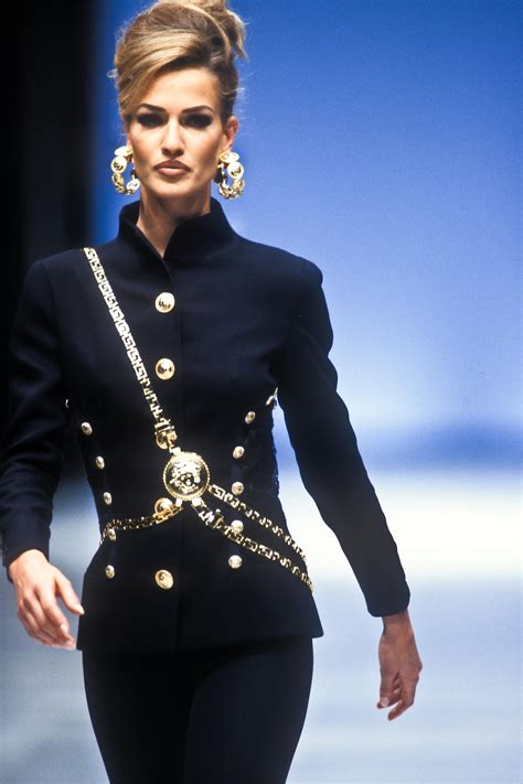 karen mulder versace|karen mulder model.